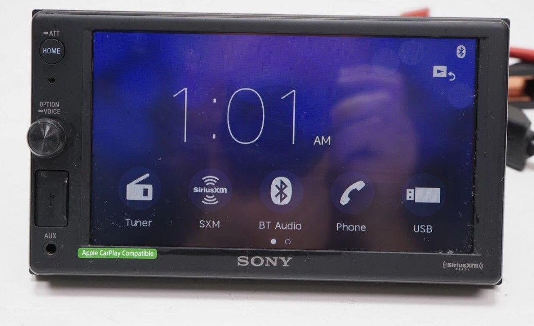 Sony XAV-AX1000 6.2" Apple Car Play Reciever With Bluetooth 