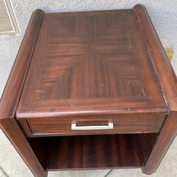 Solid Oak Nightstand- 28x24x22