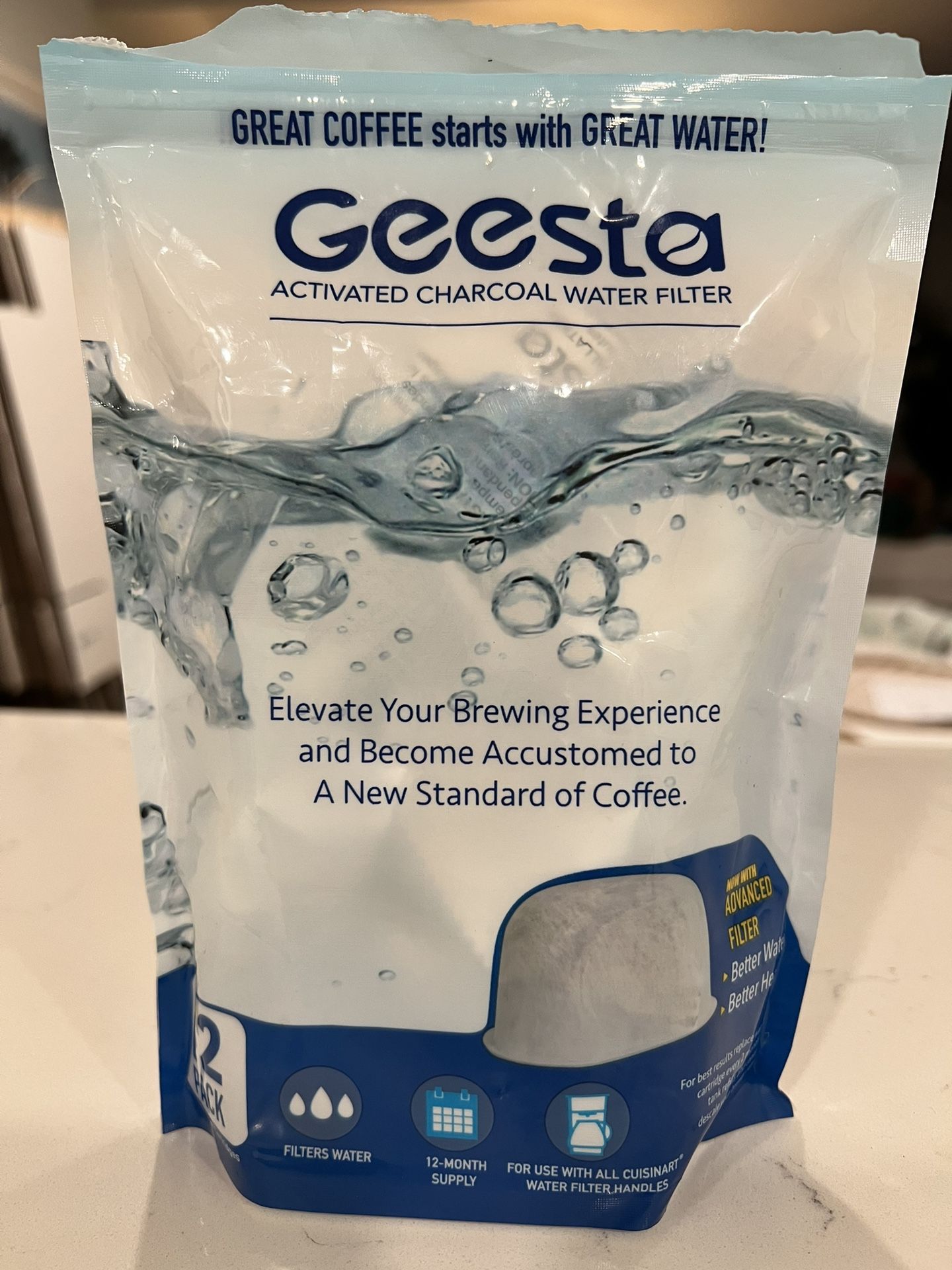 Geesta Activated Charcoal Water Filter