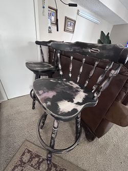 vintage island chairs