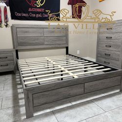 Brand New Bedroom Set , Bed, Nightstand,chest 