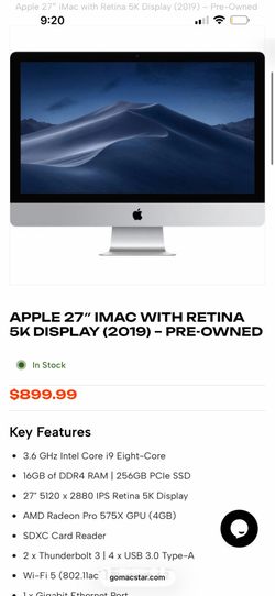 Apple 27” iMac