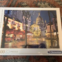 Puzzle: Clementoni Paris Montmartre 1500 Piece Puzzle High Quality Collection (Brand New)