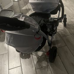 Stroller Double , Snap And Go,