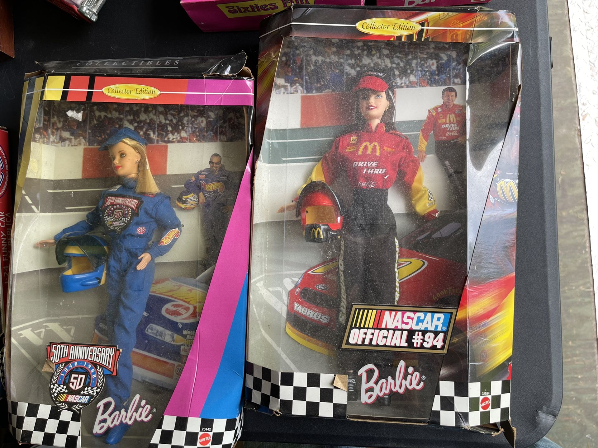 NASCAR Barbies $25 Each