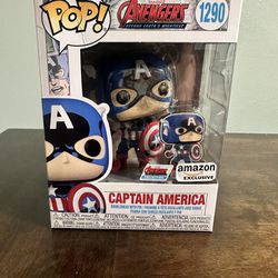 Captain America Funko Pop :Amazon Exclusive 