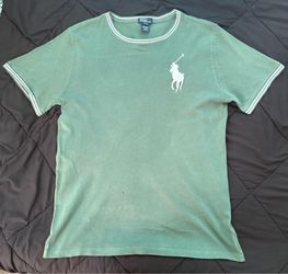 Crewneck Polo T-Shirt $25