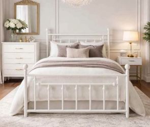 Full bed Metal Platform Bed Frame