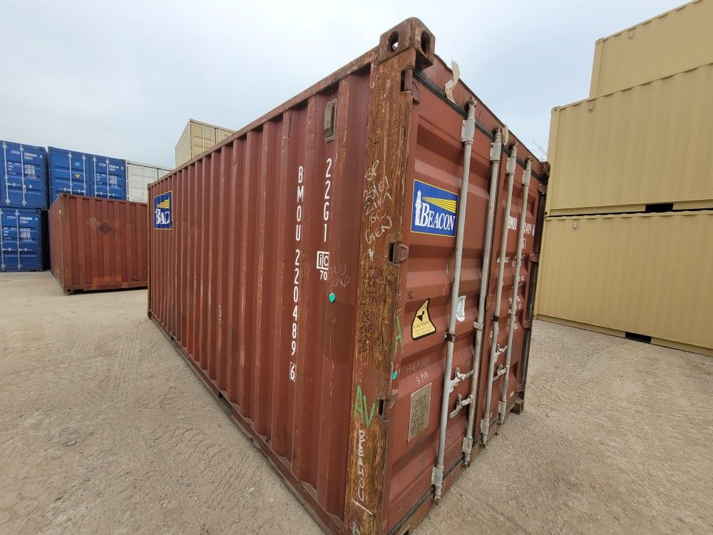 20ft Wind & Water Tight Shipping Containers For Sale