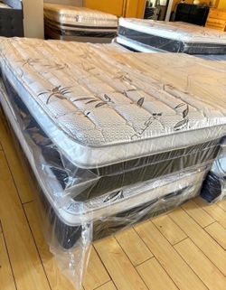 Full size pillow top mattress
