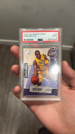Kobe Bryant 2005 UD Rookie Debut PSA 9 Mint