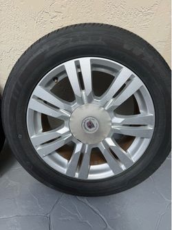 4 rin con goma de Cadillac