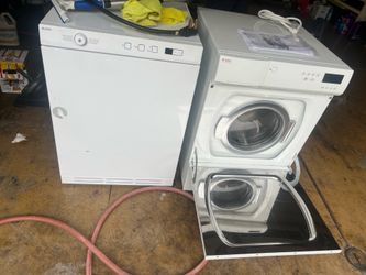 Asko Washer & Dryer Set - Dryer Works Great / Washer Needs Drainage Repair