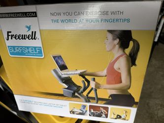Treadmill spin bike Laptop shelf