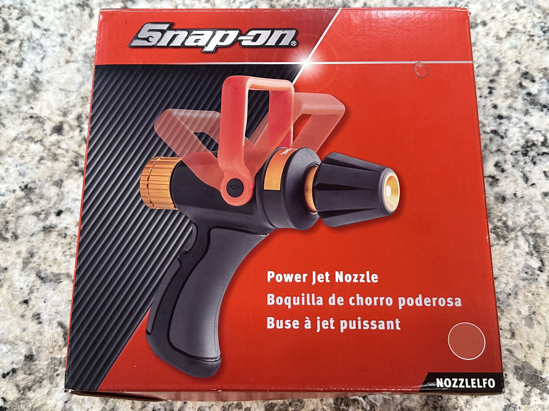 NEW! Snap On Power Jet Washer 3/4'' connector pressure Low/High Water Flow