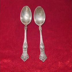 Two Sterling Silver Tea Spoons 