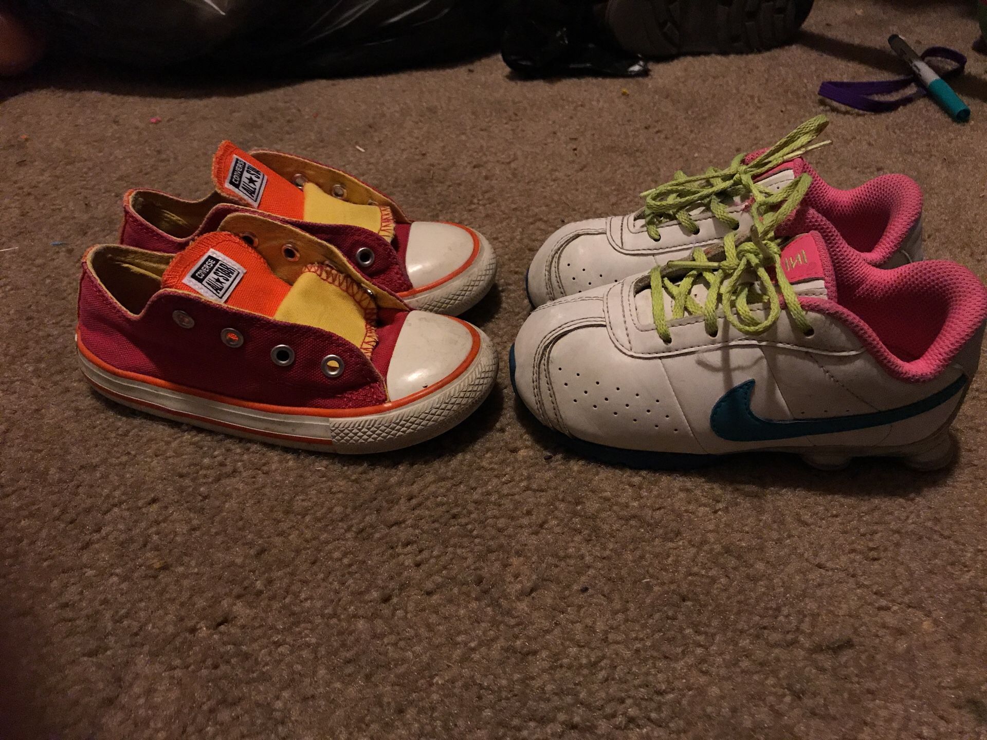 Size 9 toddler girl shoe lot