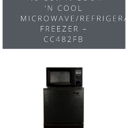 4.8 Cubic Ft Cook N Cool Microwave/Refrigerator/Freezer CC482FB