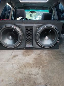 Rockford fosgate P3 12-in subs
