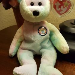 TY BEANIE BABY B.B.BEAR 🧸 “ERRORS” *READ ENTIRE DESCRIPTION BELOW FOR MORE INFO ⤵️⤵️⤵️