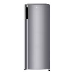 20.63 in. W. 6 cu. ft. Single Door Top Freezer Refrigerator with Inverter Compressor & Pocket Handle in Platinum Silver