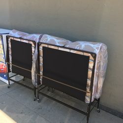 Twin roll a way bed frame solid metal new