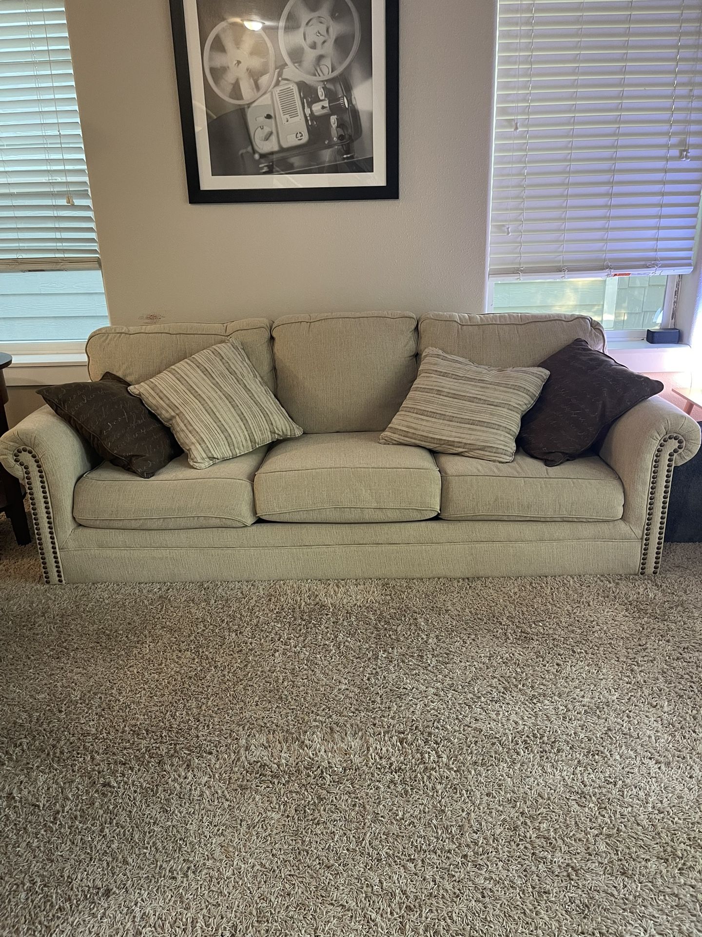 Couch With Cushions