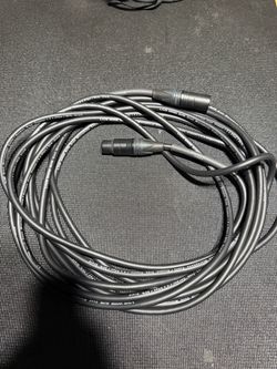 Live wire quad microphone cable