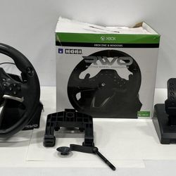 PENDING: Hori Racing Wheel Overdrive (RWO) w/ Pedals, Clamp and Box
