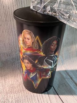 The Marvels Collectible Movie Theater Cup/Figure