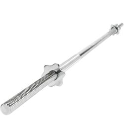 Sunny Health & Fitness 60-Inch Chrome Barbell Bar – Strength Training Gear for Squats, Deadlifts, Hip Thrusts, Bench 