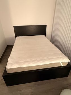 Malm full size bed frame