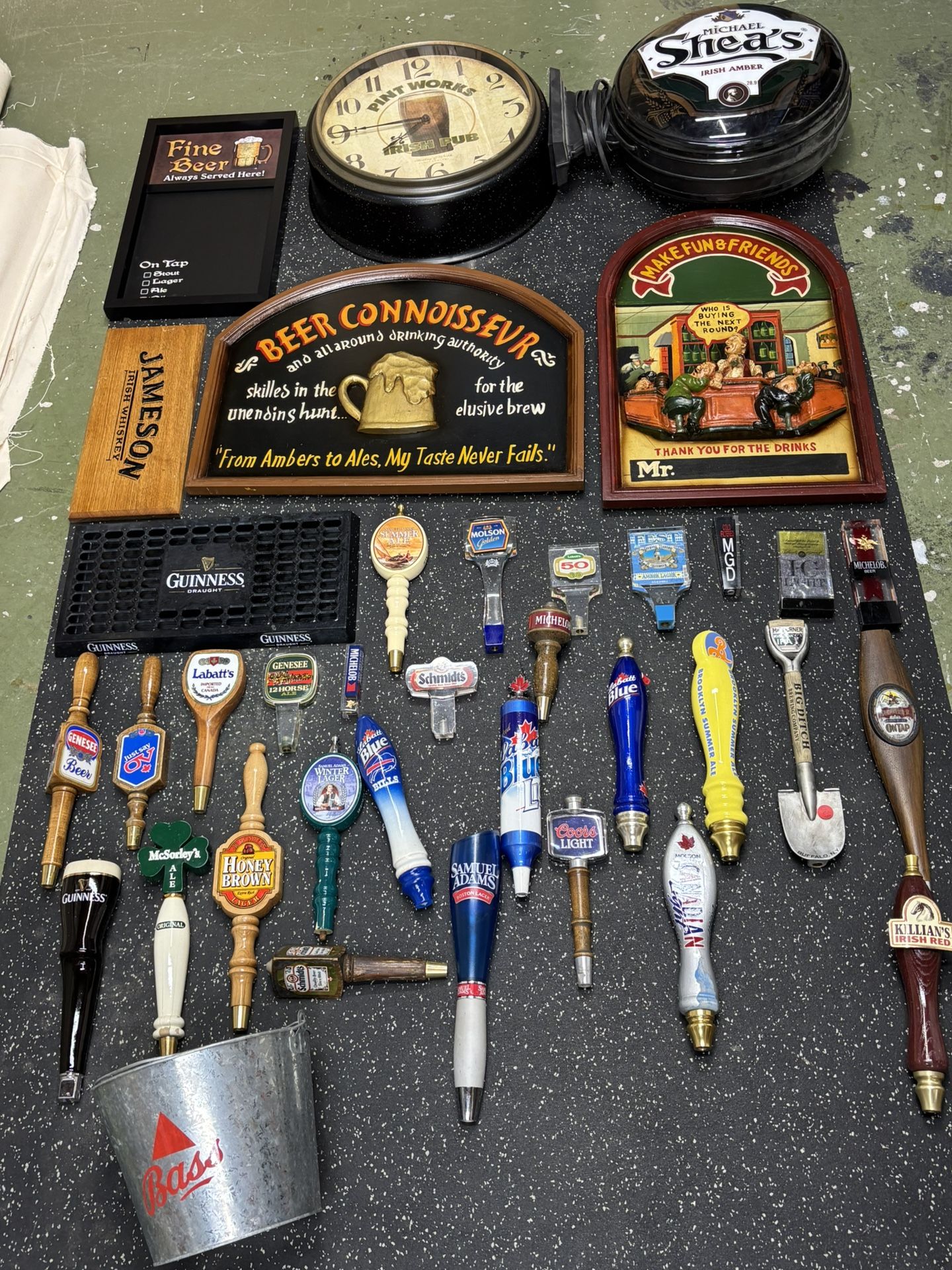 Bar Taps & Miscellaneous Signs.