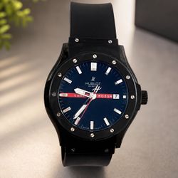Hublot Classic Fusion Black Ceramic “Luna Rossa” – Box Included