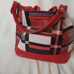 Shoulder Bags Red Large