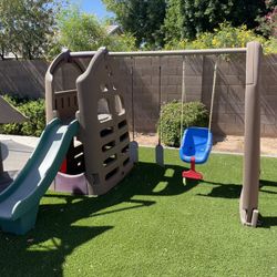 Playhouse Climber And Swing Extension