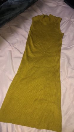 forever21 yellow dress