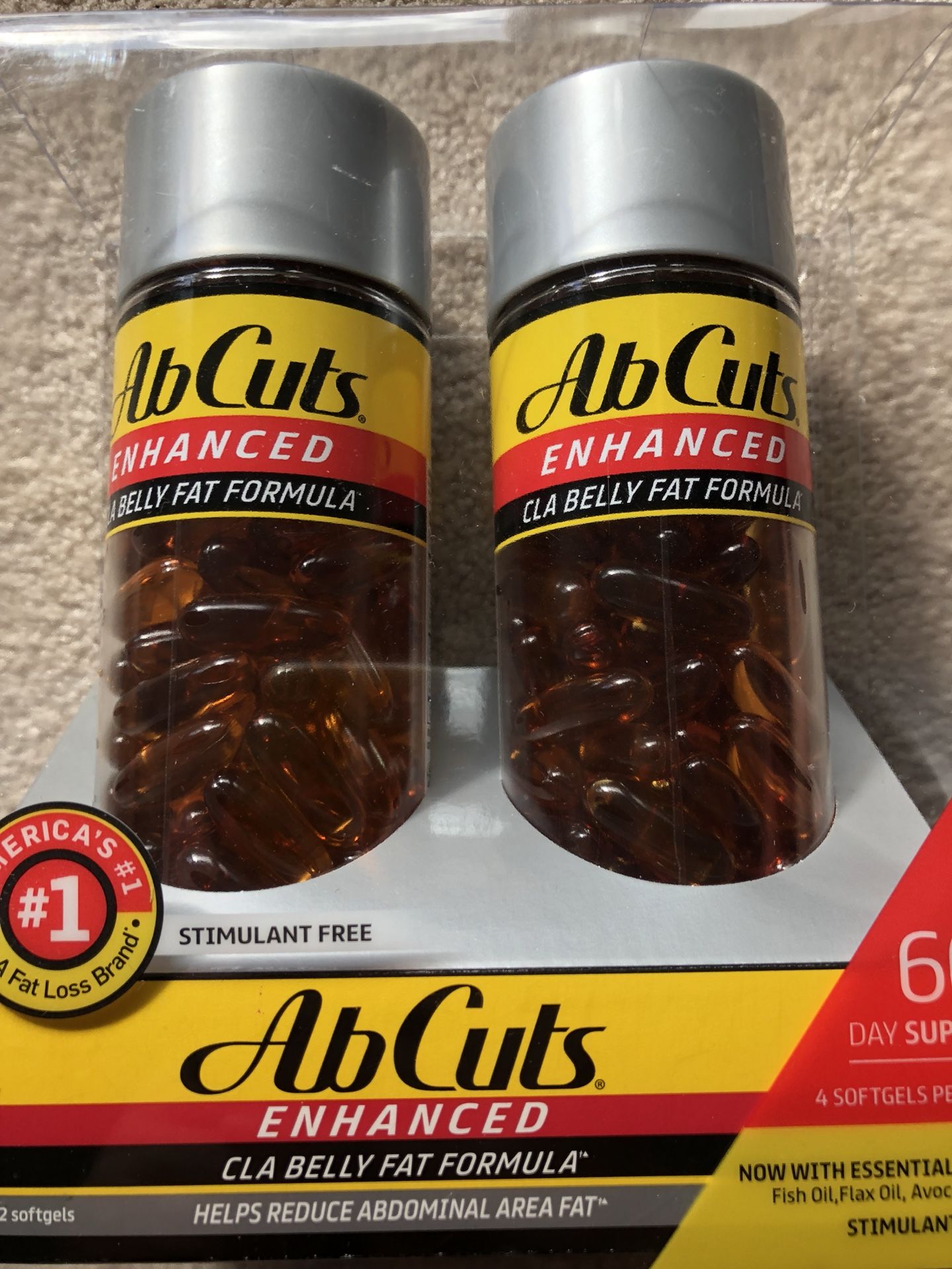 Ab Cuts CLA Belly Fat Burner NIP 240 ct