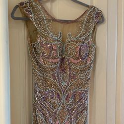 Terani Sequins Short Dress
