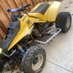 Suzuki 1989 250 Quad Parts Or Fixer Upper 