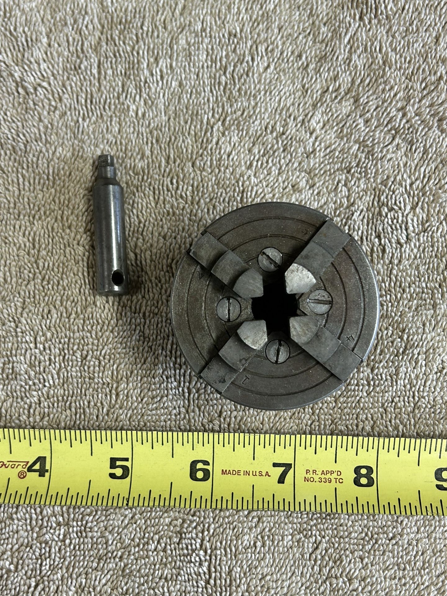 Unimat Hobby lathe 4 jaw Chuck