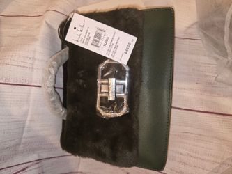 Nicole miller khaki cross body bag