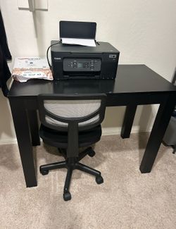 Desk and chair (only)