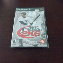 Playstation 2 MLB 2K6 game 