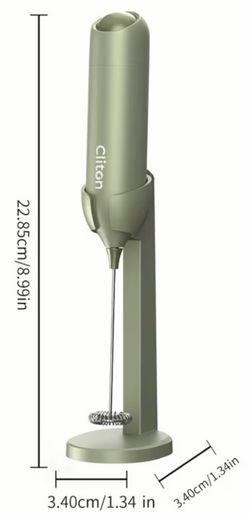 Handheld Milk Frother with Stand