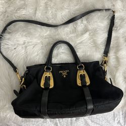 prada 2 way nylon bag