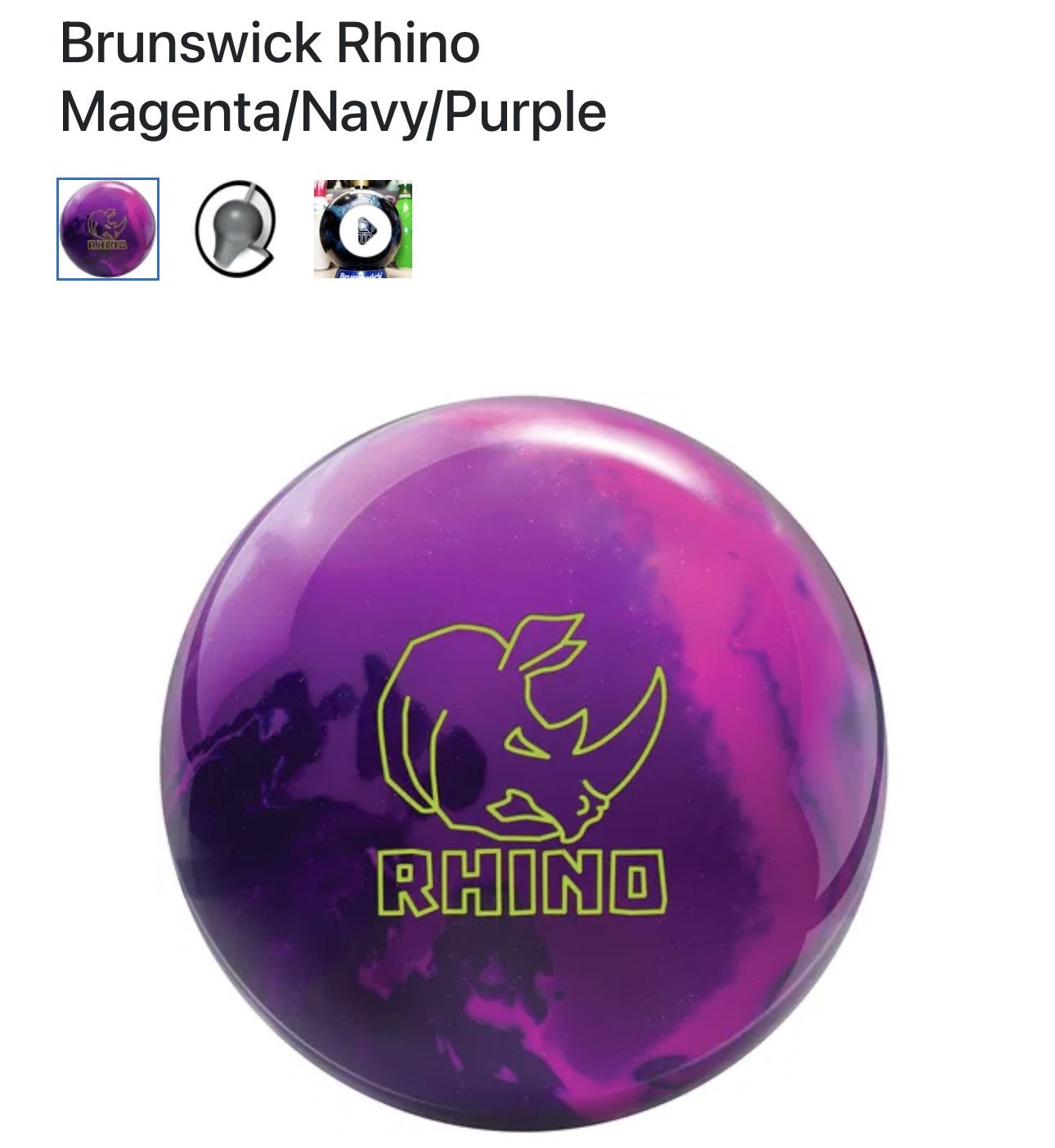 Rhino 14lb Bowling Ball