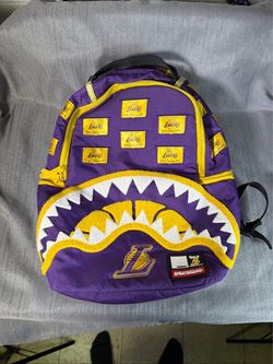 LA Lakers World Champions Sprayground NBA Basketball Backpack Deadstock
