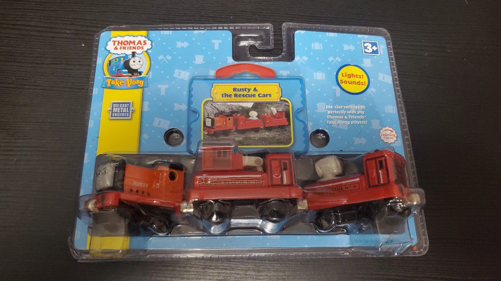 Thomas & Friends. Rusty & the rescue cars. 2008. Unopened.