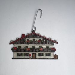 Vintage Kuhn Zinn Christmas Ornament 93% Pewter Bavaria House Munich Germany